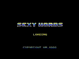 Sexy Words — Amstrad CPC