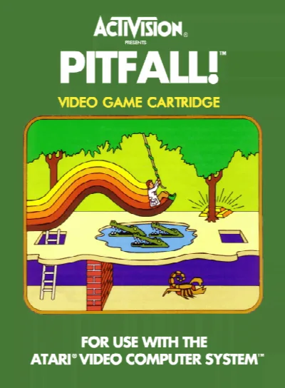 Pitfall! - Pitfall Harry's Jungle Adventure (USA) — Atari 2600