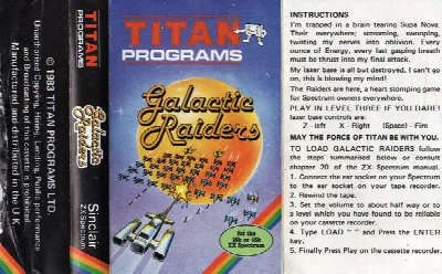 Galactic Raiders — ZX Spectrum
