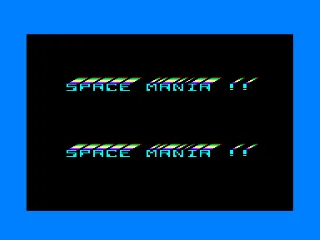Space Mania — Amstrad CPC