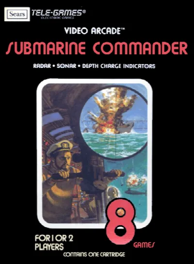Submarine Commander (USA) — Atari 2600