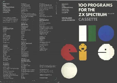 100 Programs for the ZX Spectrum — ZX Spectrum