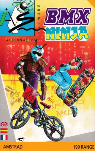BMX Ninja — Amstrad CPC