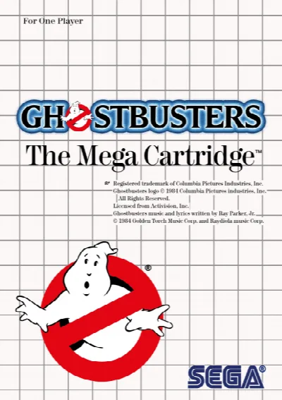 Ghostbusters (USA, Europe, Brazil) (En) — Sega Master System