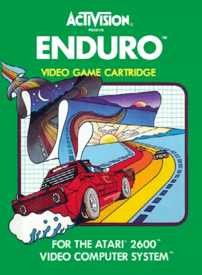 Enduro (USA) — Atari 2600