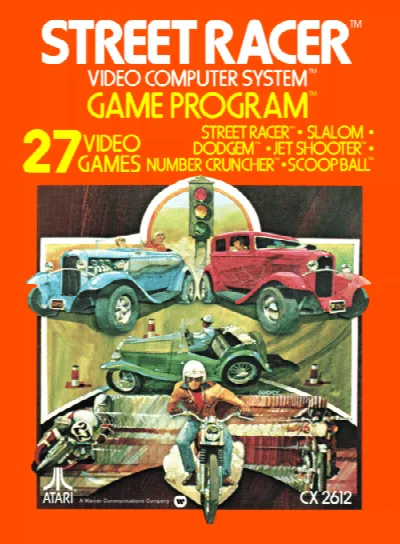 Street Racer - Speedway II (Europe) — Atari 2600