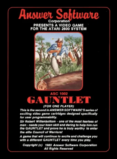 Gauntlet (USA) — Atari 2600