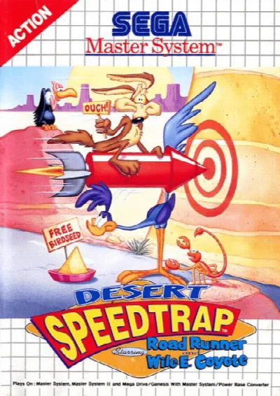 Desert Speedtrap Starring Road Runner and Wile E. Coyote (Europe, Brazil) (En,Fr,De,Es,It) — Sega Master System