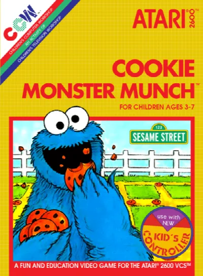 Cookie Monster Munch (USA) — Atari 2600