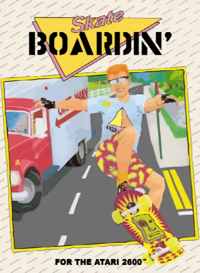 Skate Boardin' (USA) — Atari 2600