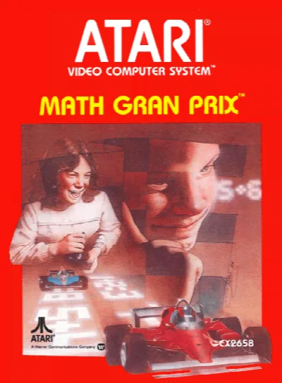 Math Gran Prix (USA) — Atari 2600