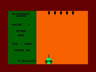 Blockhaus — Amstrad CPC