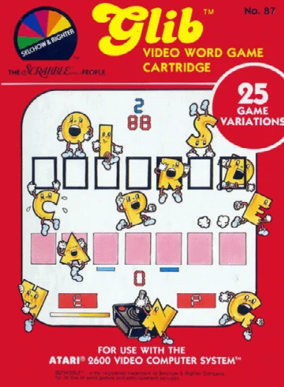 Glib - Video Word Game (USA) — Atari 2600