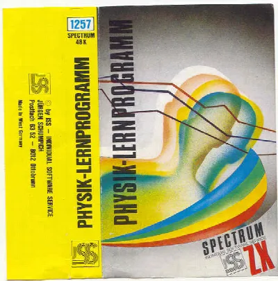 Physik Lernprogramm — ZX Spectrum