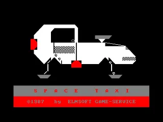 Space Taxi — Amstrad CPC