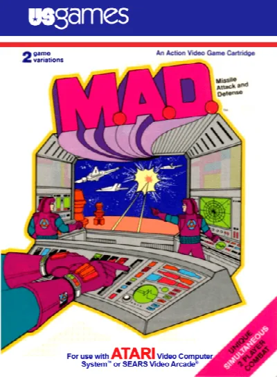 M.A.D. (USA) — Atari 2600