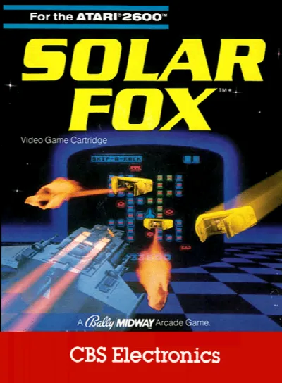 Solar Fox (USA) — Atari 2600