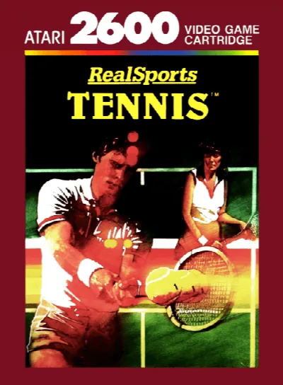 RealSports Tennis (USA, Europe) (En,Fr,De,Es,It) — Atari 2600