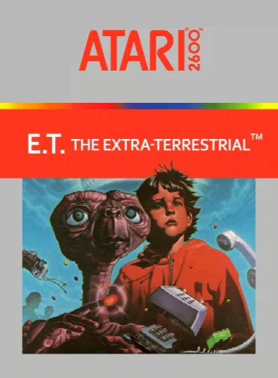 E.T. - The Extra-Terrestrial (USA) — Atari 2600