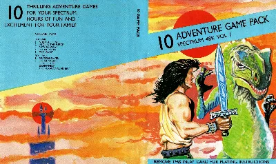 10 Adventure Game Pack — ZX Spectrum