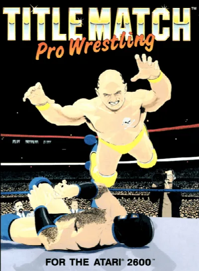 Title Match Pro Wrestling (USA) — Atari 2600