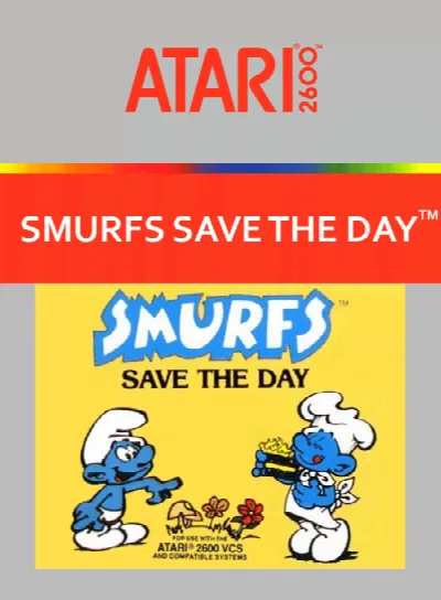 Smurfs Save the Day (USA) — Atari 2600