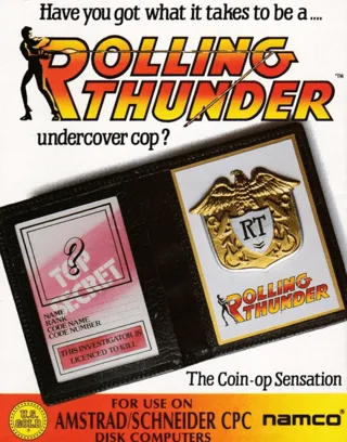 Rolling Thunder — Amstrad CPC