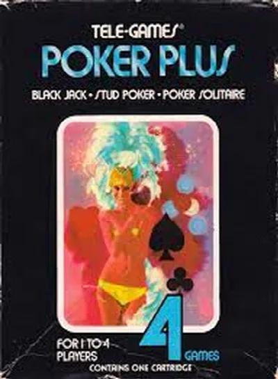Casino ~ Poker Plus (USA) — Atari 2600