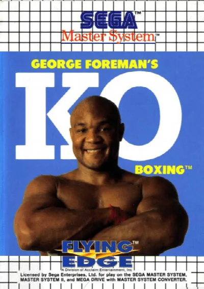 George Foreman's KO Boxing (Europe, Brazil) (En) — Sega Master System