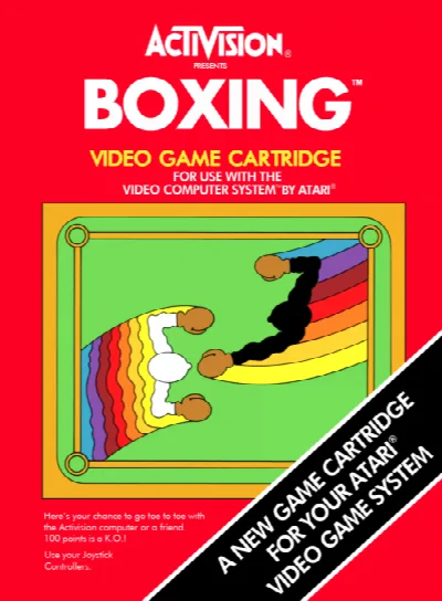 Boxing (USA) — Atari 2600