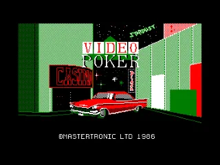 Video Poker — Amstrad CPC