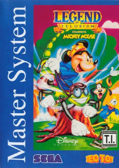 Legend of Illusion Starring Mickey Mouse (Brazil) (En) — Sega Master System