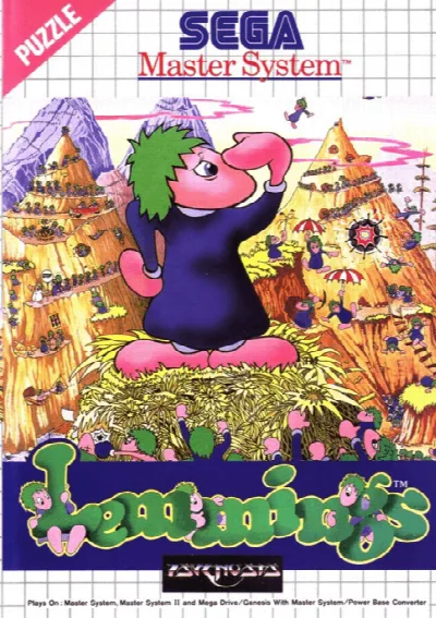 Lemmings (Europe, Brazil) (En) — Sega Master System