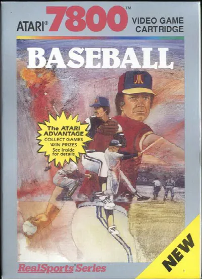 RealSports Baseball (USA) — Atari 7800