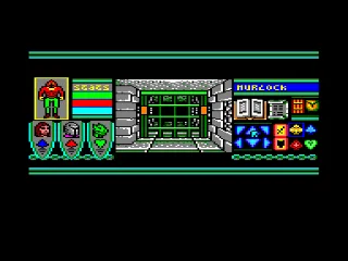 Bloodwych — Amstrad CPC — скриншот