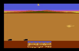Chopper Command (USA) — Atari 2600 — скриншот