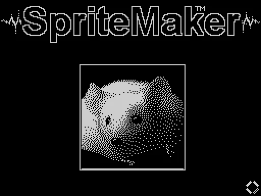 Sprite Maker — ZX Spectrum — скриншот
