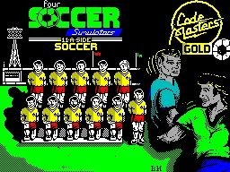 11-a-Side Soccer — ZX Spectrum — скриншот