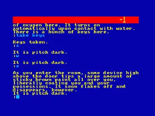 Philosopher's Quest — Amstrad CPC — скриншот