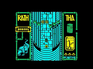 Rath-Tha — Amstrad CPC — скриншот