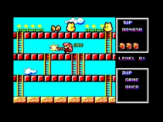 Rod-Land — Amstrad CPC — скриншот