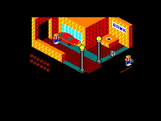 Psycho City — Amstrad CPC — скриншот