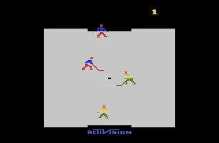 Ice Hockey (USA) — Atari 2600 — скриншот