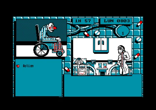 Pepe Bequilles — Amstrad CPC — скриншот