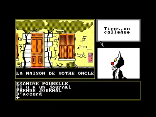 Passager du Temps, Le — Amstrad CPC — скриншот