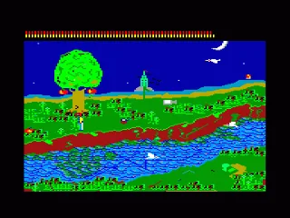 Zania — Amstrad CPC — скриншот