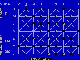 Galaxis — ZX Spectrum — скриншот