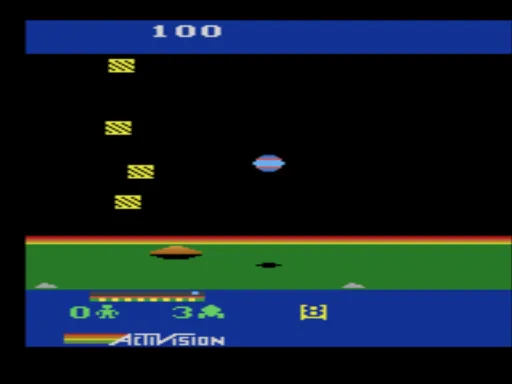 Cosmic Commuter (USA) — Atari 2600 — скриншот