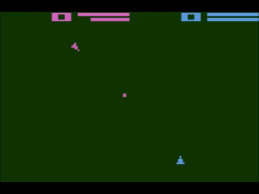 Space War ~ Space Combat (USA) — Atari 2600 — скриншот