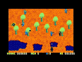 Who Dares Wins II — Amstrad CPC — скриншот